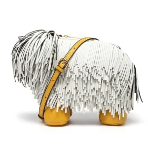 Dog-Shaped PU Leather Crossbody Bag – Creative and Stylish Shoulder Purse