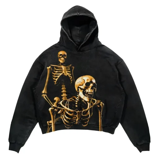 kf S98b4fff1c2b844fb9b6d31464224c22d9 Harajuku gothic push skull printing hoodies women oversized sweatshirt hoodie goth y2k tops goth promo streetwear