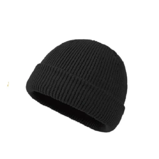 Rimiut Knitted Beanie Hat for Men & Women | Warm Wool Blend Solid Casual Winter Cap | Trendy Skullies & Beanies - Image 4