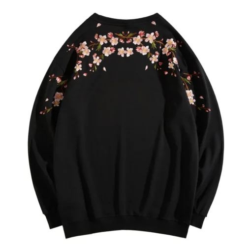 kf Saa48c4ccdbb145ce99e78cc871751da66 Wholesale DropShipping Anime Hoodies Sweatshirts Chinese Style Black Hoodies Harajuku Oversized Pullovers Sweatshirts CS455