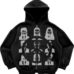 kf Sac63b41b3970462d881305a9b2a56966H Gothic Retro High Street Hoodies Y2k Zip Up Hoodie Men and Women Clothes Hip Hop Punk