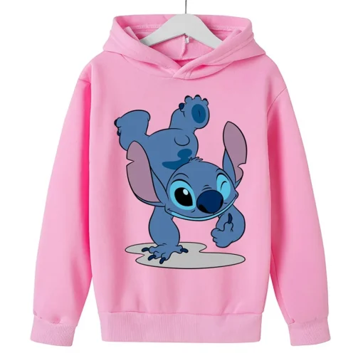 Kawaii Lilo & Stitch Kids Hoodie – Warm, Cozy, and Stylish Sweatshirt - Image 3