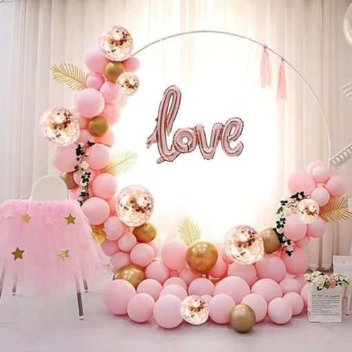 kf Sbe201d3bb7104fd786906f82139a874b7 172 143 94cm Balloon Stand Holder Circle Round Balloon Arch Accessories for Wedding Decorations Bridal Shower