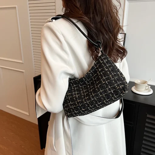 kf Sbe60e8a4f9a94d87ae20d03ea819aa902 Women s Bag 2023 Winter Luxury Designer Handbags Brand Shoulder Bag Fashion Trendy Tote Bag Ladies