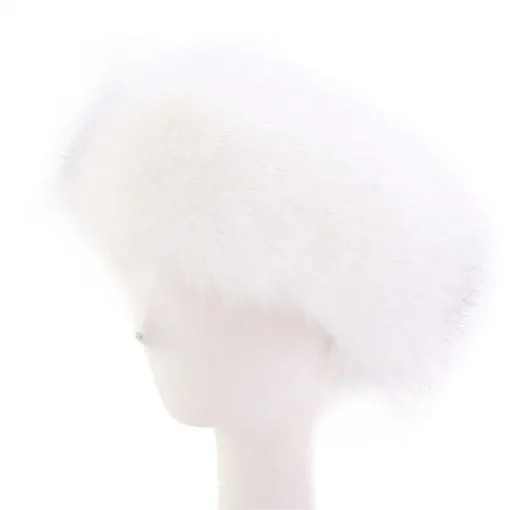 kf Sc9d817f08b424f9caa09325b6114b1ffb Winter Imitation Fox Fur Keepwarm Headband