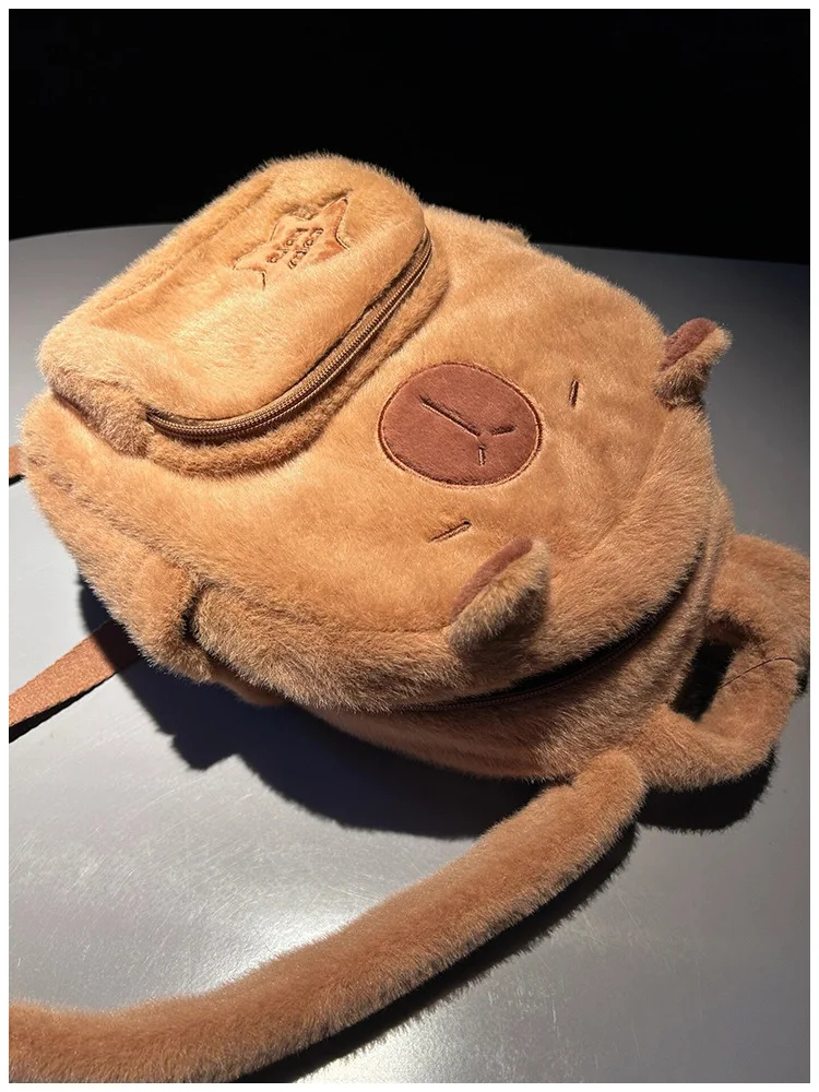 Capybara Plush Backpack Image 16