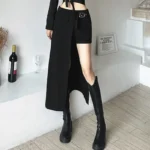  Sdef890cc2 Gothic Skirts Goth Dark Techwear Patchwork