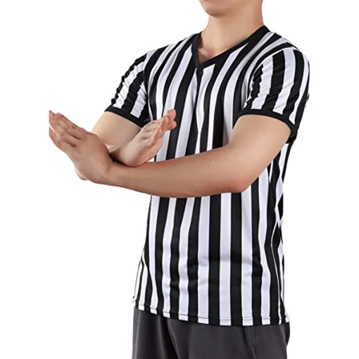 Men's Basketball Referee Uniform – Quick-Dry Football & Soccer T-Shirt