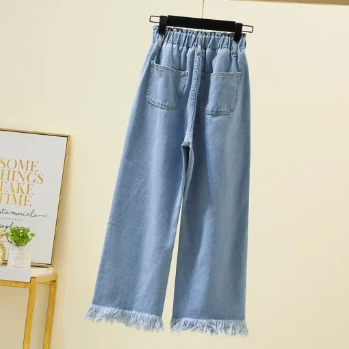 Women's High-Waist Straight Jeans S-5XL – Spring 2024 - Image 3