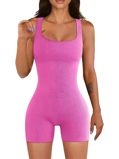 2024 Women’s Sleeveless Sport Romper – Sexy Yoga Playsuit for Gym & Fitness - Image 6