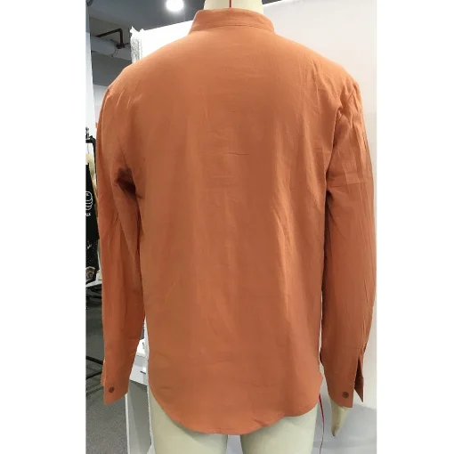 Men's Spring Clothing Casual Loose Male Shirt Long Sleeve - Image 3