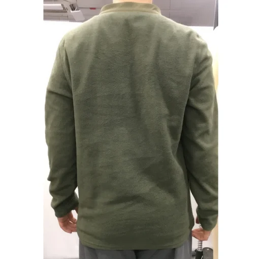 kf Sf988587996ff4cf5b6551982c39a15584 2024 Spring Sweatshirt For Men s Outdoor Fleece Warm Stand Collar Tactical Sweatshirt Long Sleeve Male