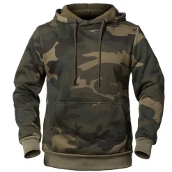 Men's Winter Camouflage Fleece Hoodie