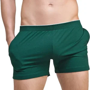 Men’s Running & Workout Active Shorts – Cotton Gym Training Lounge Pajama Shorts