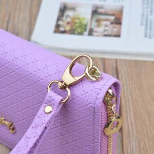 ladies zipper purse large capacity practical hand wallet woman pu leather fashion female long section wallet 4
