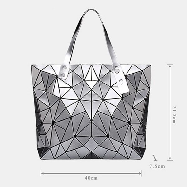 Shiny Tote Bag Women 2021 Fashion Diamond Large Handbag Black Red Coffee Shoulder Bags Purple Blue 5