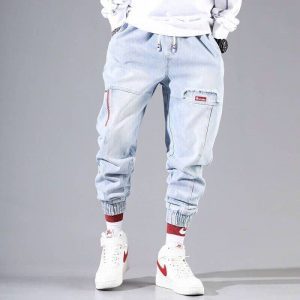 Streetwise Comfort: 2022 Hip Hop Cargo Pants for Autumn-Spring