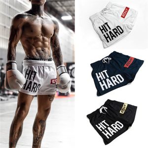 Summer men shorts men s casual shorts fitness exercise beach shorts breathable mesh shorts jogger men 5