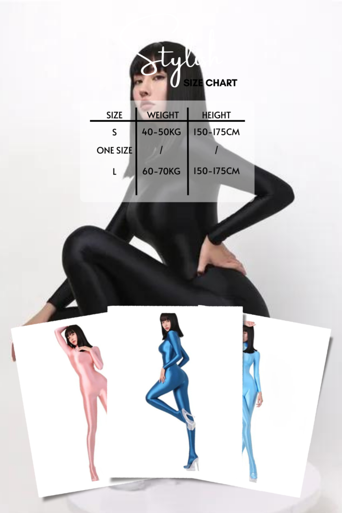 wp content uploads Oily Glossy Long Sleeve Bodysuit size chart e1708574880478